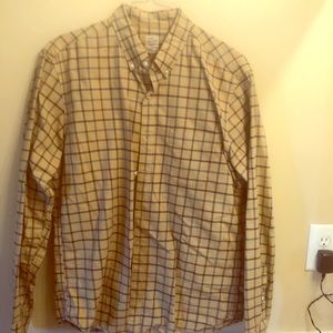 J Crew large slim button up